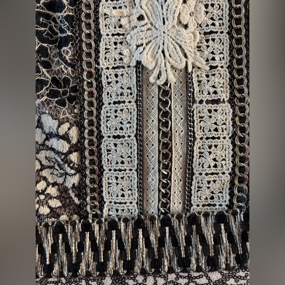 Beguile by Byron Lars Melange Lace Pencil Dress - Picture 6 of 15